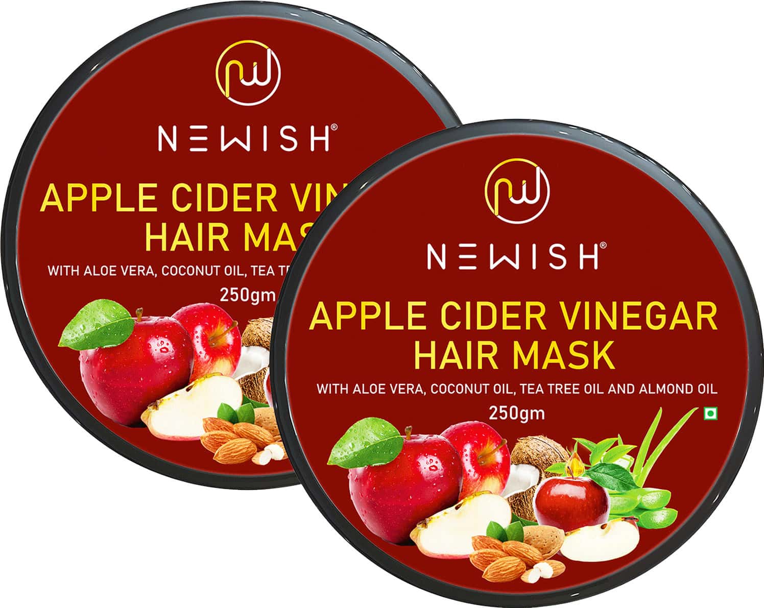 Newish Hair Mask For Hair Growth 250gm (Pack Of 2)