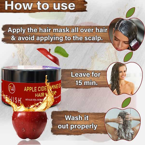 Newish Hair Mask For Hair Growth 250Gm (Pack Of 2)