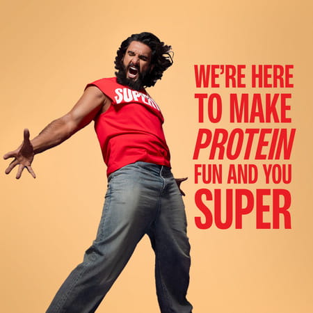Superyou Choco Peanut Butter Protein Wafer Bars (Pack Of 10)|10 Gram Protein | 3 Gram Fiber