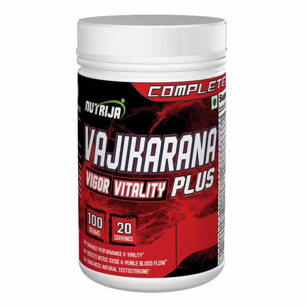 Nutrija Vajikarana Plus Boost Nitric Oxide & Blood Flow (200G)