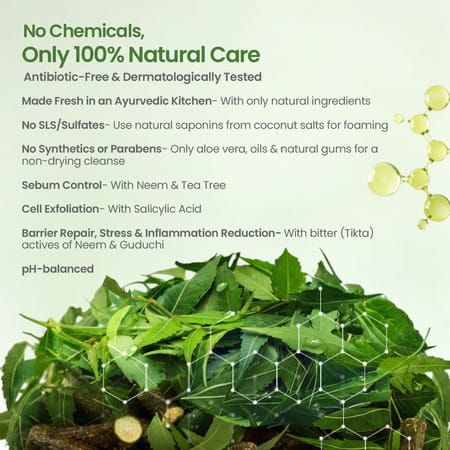 Nat Habit Fresh Pimple Control (Gel) Neem Face Wash (100G)