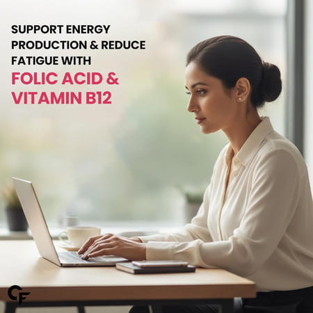 Carbamide Forte Iron+Vitamin C+ Supplement For Women Bottle Of 100 Tablets