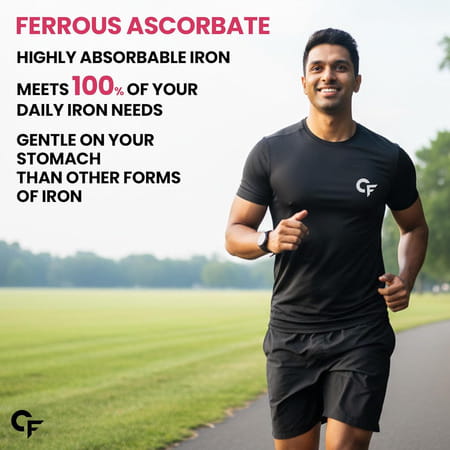 Carbamide Forte Iron+Vitamin C+ Supplement For Women Bottle Of 100 Tablets