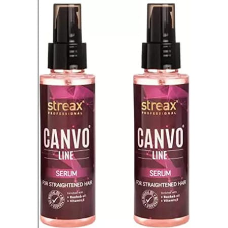 Streax Professional Canvoline Serum With Kera Charge Pack Of 2 (200 Ml)