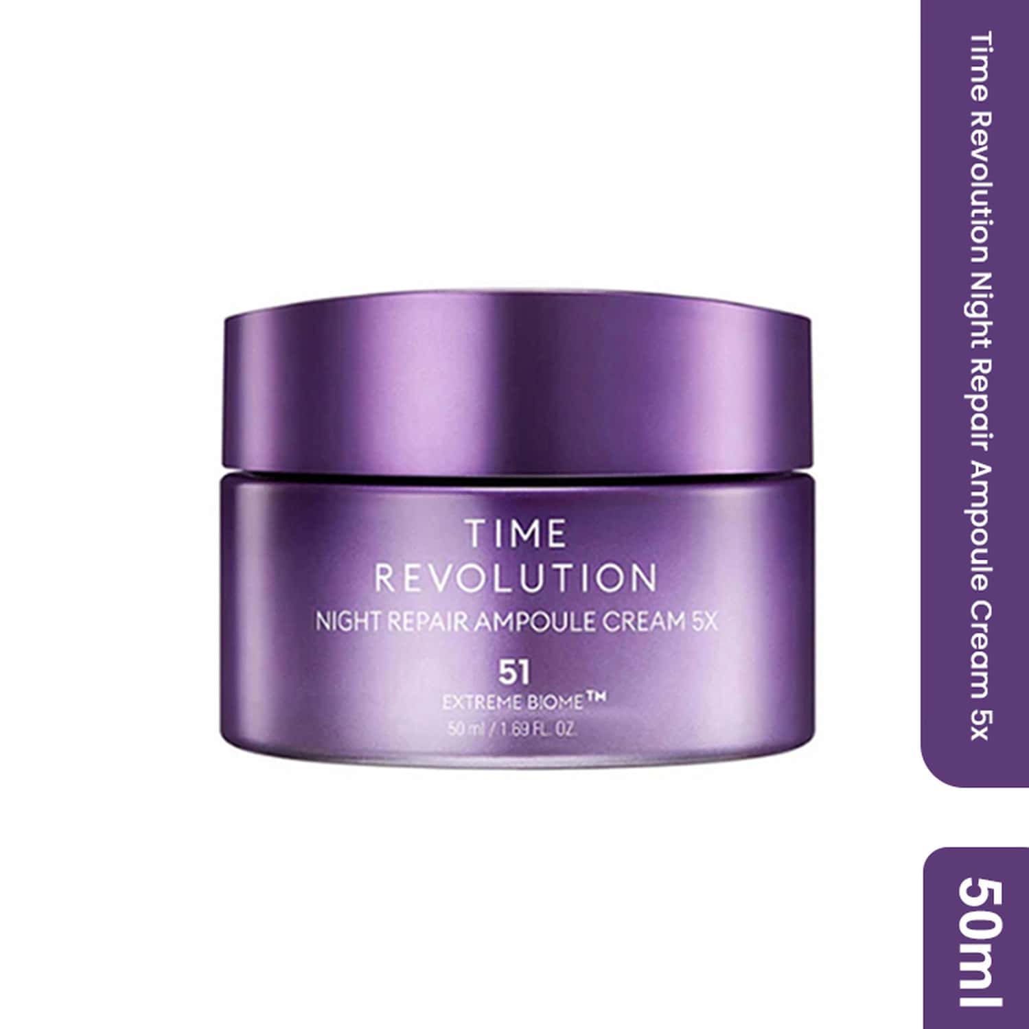 Missha Time Revolution Night Repair Ampoule Cream 5x - For Intense Hydration| 50ml