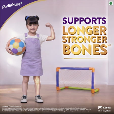 Pediasure New Vital Nutrients To Help Kids Growth For 2-6 Years Old Vanilla Box Of 200 Gm