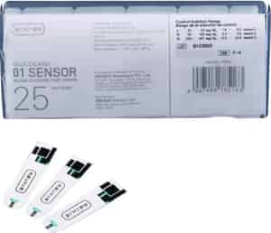 Arkray Glucocard 01 Mini / Mini+ 25 Glucometer Strips