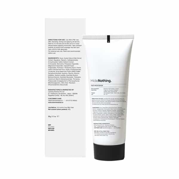 Minimalist Sepicalm 3% Face Moisturiser For Oily Acne Prone & Sensitive Skin (Fragrance Free)(50Ml)