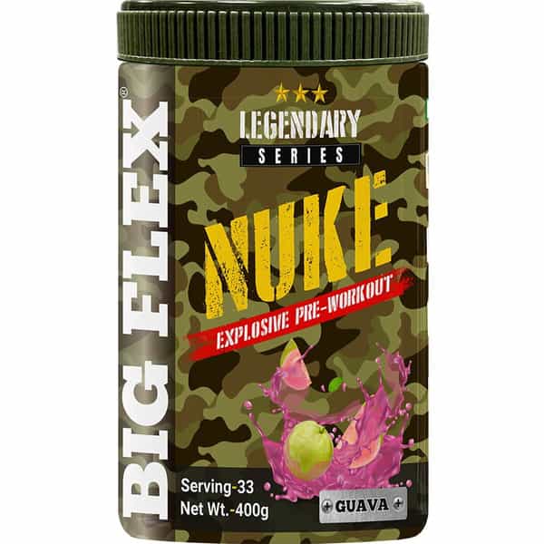 Bigflex Pre-Workout Nuke (Guava) (400 Gm)