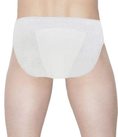 Prowee Men'S Disposable Major Incontinence Brief For Volume Dribbler (Fitted With Briefliner) - Xl
