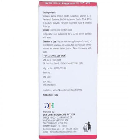 Keshboost Bottle Of 150gm Shampoo