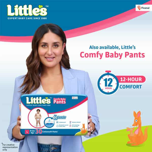 Little's Soft Cleansing Baby Wipes | Aloe Vera Jojoba Oil & Vitamin E - 80 Wipes (Lid Pack, 2 Packs)