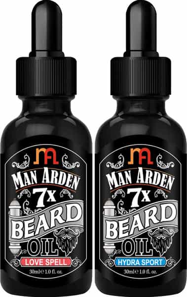 Man Arden 7X Beard Oil Combo | Love Spell + Hydra Sport 30Ml Each