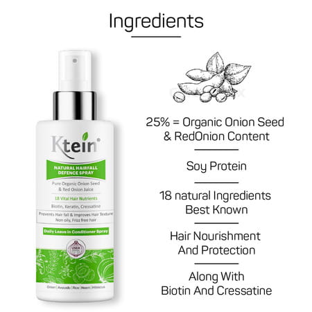 Ktein Onion Hair Spray (100 Ml)