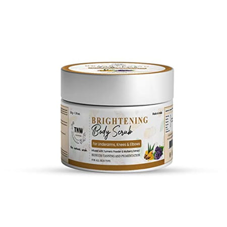 Tnw-The Natural Wash Brightening Body Scrub With Turmeric Extracts And Mulberry Extracts 50 Gm