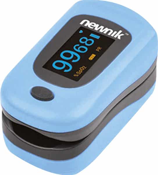Newnik Px701 Fingertip Pulse Oximeter Light Blue