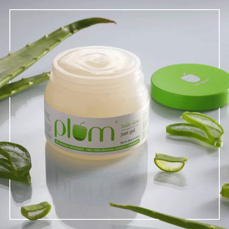 Plum Hello Aloe Just Gel | For All Skin & Hair Types | 99% Natural - 250gm