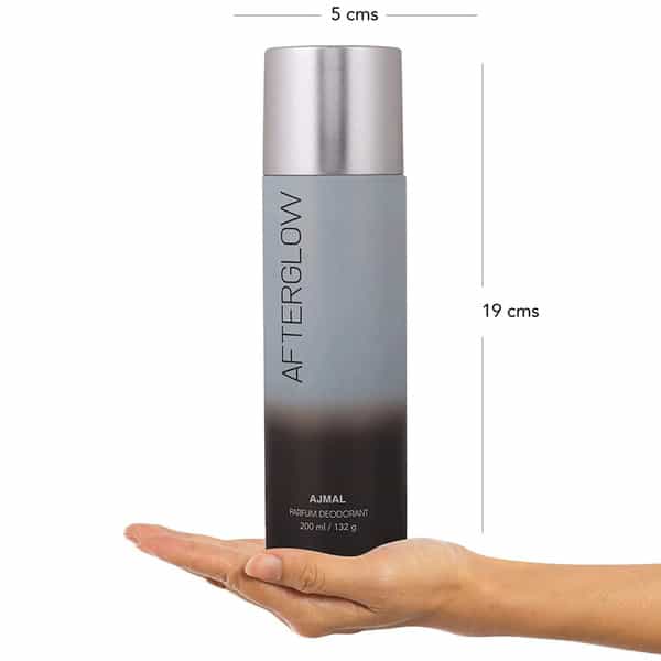 Ajmal After Glow Deodorant Fresh Fragrance 200Ml Casual Wear For Unisex + 2 Parfum Testers