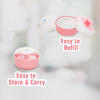 Mee Mee Soft Feel Powder Puff With Powder (Pink)