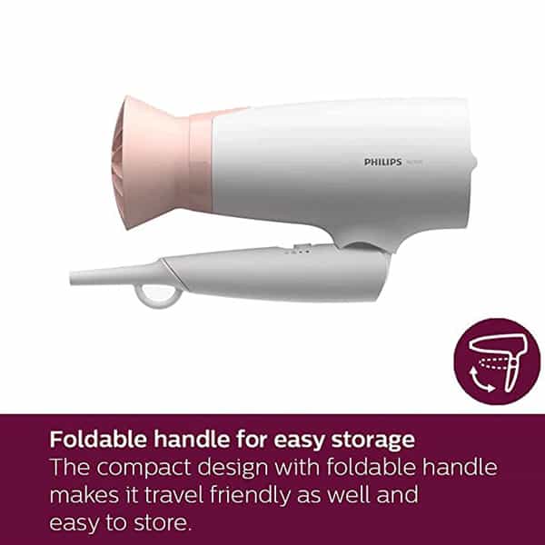 Philips Hair Dryer Bhd308/30 1600W Thermoprotect Airflower 3 Heat & Speed Settings For Quick Drying