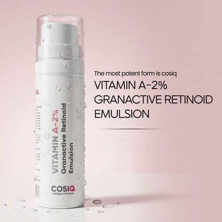 Cos-Iq A-2% Granactive Retinoid Emulsion 30Ml | Vit-A Anti Ageing Night Cream Serum For Wrinkles