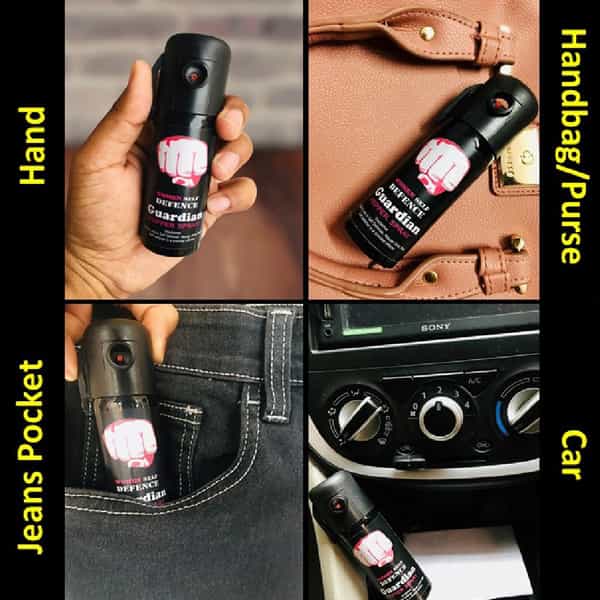 Guardian Self Defense Pepper Spray For Women Safety/Protection Pack Of 1