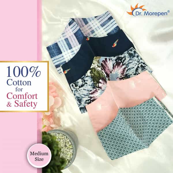 Dr. Morepen Cotton Mask Washable & Reusable For Women | Pack Of 5