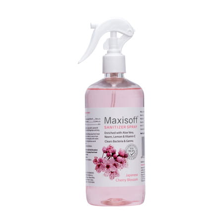 Maxisoft Sanitizer Spray | Japanese Cherry Blossom | 500 Ml