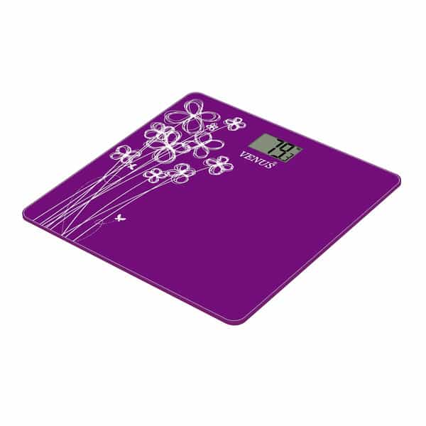 Venus (India) Electronic Digital Personal Bathroom Weight Machine | Upto 180Kg | Eps-2001 Purple