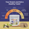 Nubics Sf Diskettes Healthy Snacks For Men And Women Vanilla Flavor | 100% Veg - 250 Gm