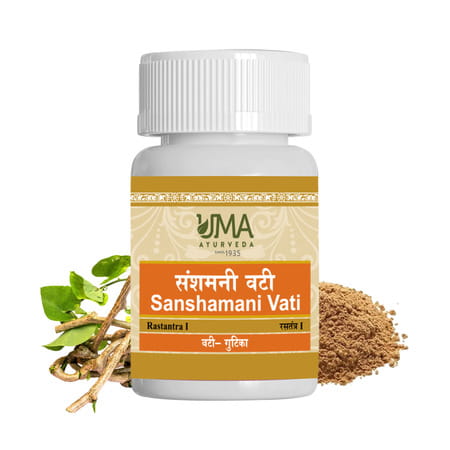 Uma Ayurveda Sanshamani Vati Ayurvedic Tablets 80 Tab