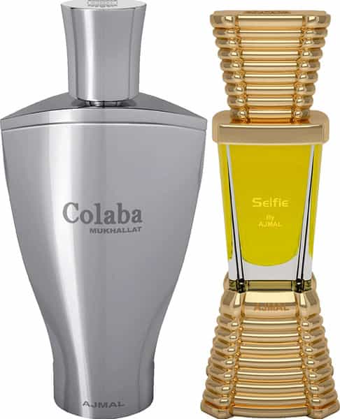 Ajmal Colaba Mukhallat Cp Attar 14Ml For Unisex And Selfie Cp Attar 10Ml For Men