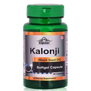 Cipzer Kalonji Softgel Capsule|improves Blood Sugar Regulation|lowers Cholesterol-60 Capsules