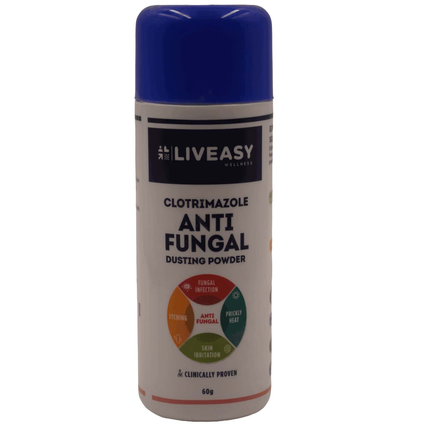 Liveasy Wellness Anti Fungal Dusting Powder 60gm