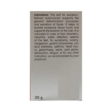 Dr. Reckeweg Natrum Sulphuricum 200X (20G)