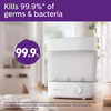 Philips Avent Advance Bottlesteam Sterilizer Scf291/00 6 Baby Bottles Teats & Accessories- White