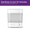 Philips Avent Advance Bottlesteam Sterilizer Scf291/00 6 Baby Bottles Teats & Accessories- White