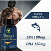 Fij Ayurveda Ultra Omega 3 Fish Oil - 1000Mg (180 Mg Epa & 120 Mg Dha) - 60 Capsules