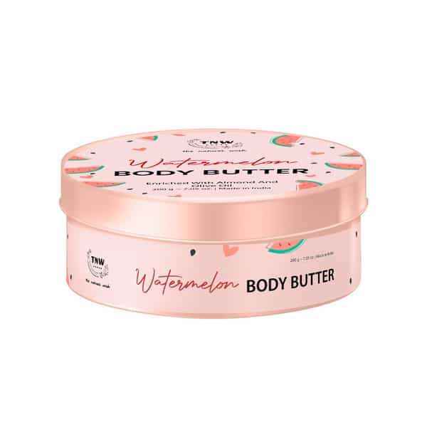 Tnw The Natural Wash Watermelon Body Butter| With Watermelon Extract| For Hydrated Skin| 200G