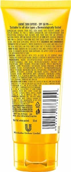 Lakme Sun Expert Tinted Sunscreen 50 Spf - 50 G