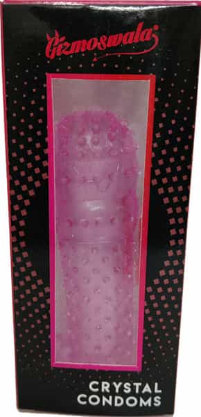 Gizmoswala Reusable/Washable Crystal Condom