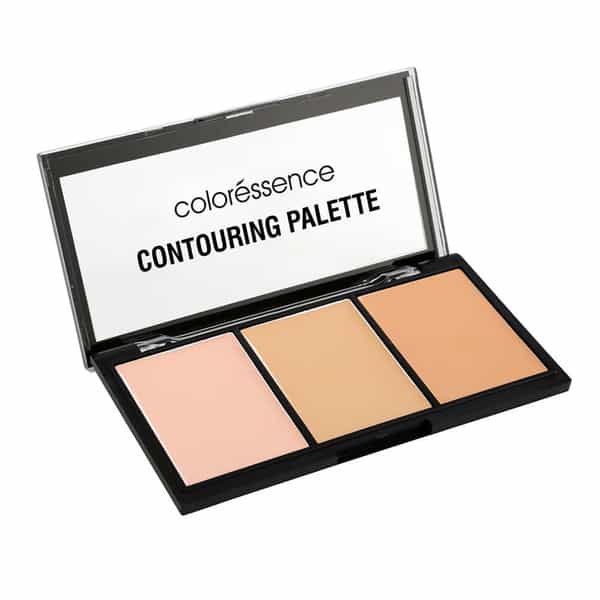 Coloressence Ultra Contour Palette Creme Satin Finish, Longlasting Highlighter And Bronzer Ktp3 10Gm