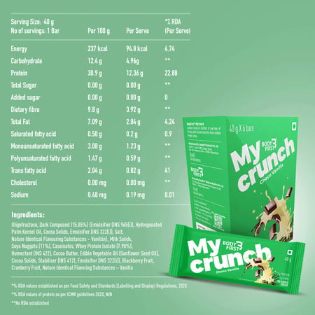 Bodyfirst My Crunch - Choco Vanilla