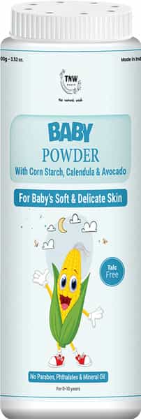 Tnw The Natural Wash Baby Powder - 100 Gm