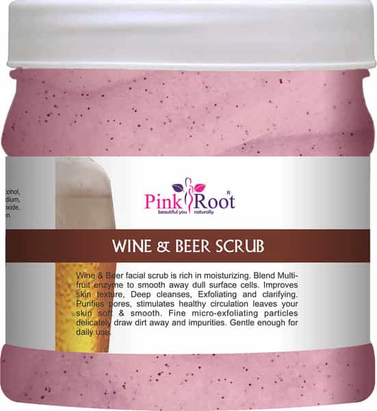 Pink Root Wine & Beer Scrub 500Ml