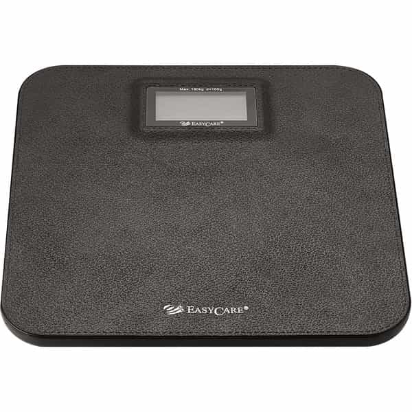 Easycare (German Tech) Fiber Body Digital Weighing Scale - Ec3333 Black