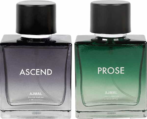 Ajmal Ascend For Men And Women & Prose For Men Edp Combo Pack Of 2 Each 100Ml (Total 200Ml)