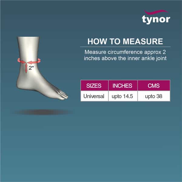Tynor D 40 Ankle Splint Air Pad Size Universal