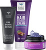 Bombay Shaving Company Women Hair Removal Kit Cream 100G | Preshave Scrub 100G After Shave Gel 100G