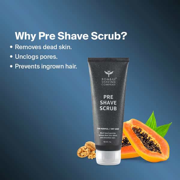 Bombay Shaving Company Women Hair Removal Kit Cream 100G | Preshave Scrub 100G After Shave Gel 100G